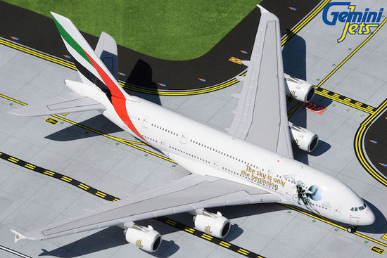 Airbus A380 Emirates "The sky is only the beginning" 